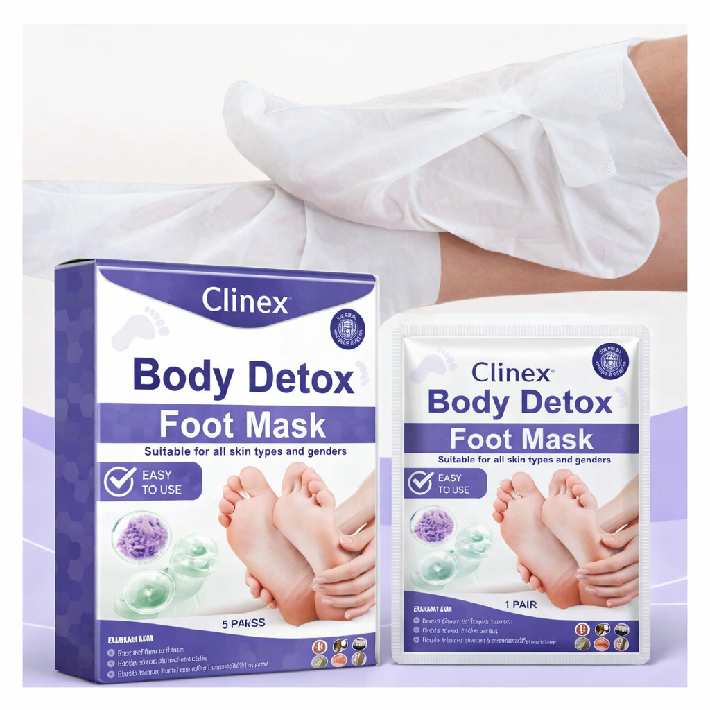 Foot Peel Mask for Baby Soft Skin - 5 Pairs
