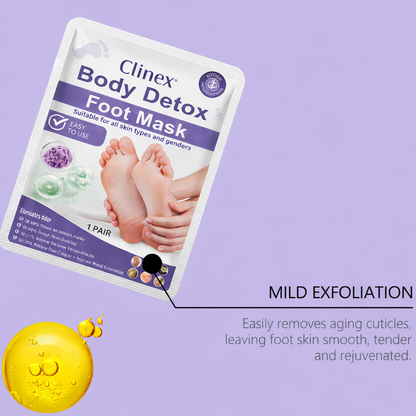 Foot Peel Mask for Baby Soft Skin - 5 Pairs