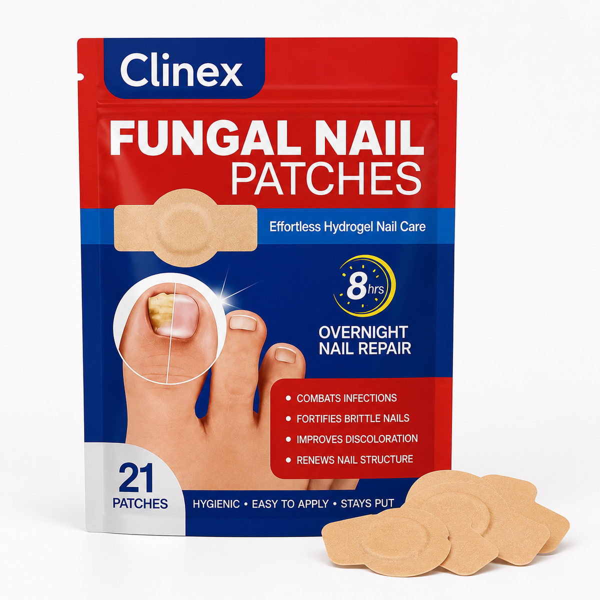 Clinex Fungal Nail Patches